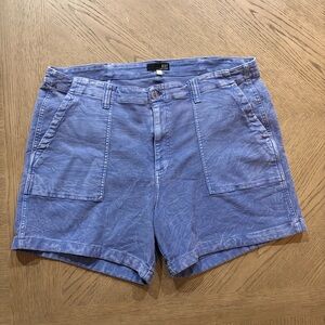Kut from the Kloth Light Blue/Purple Women's Utility Shorts